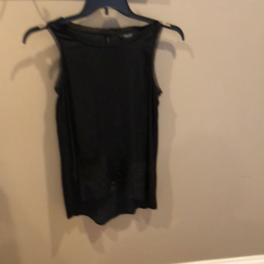 Black shirt with sequins